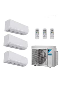 Multisplit 3X1 Daikin 3MXF52A9: CTXF25F (X3) R32 + Instalación
