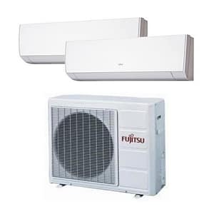 Multisplit 2X1 Fujitsu AOY50M2-KB: ASY25MI-KN (X2) R32 + Instalación