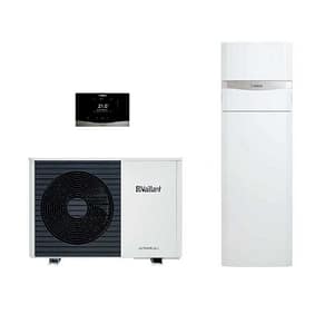 Aerotermia Vaillant AroTHERM plus compacta 4 uniTOWER con acumulador de 185L