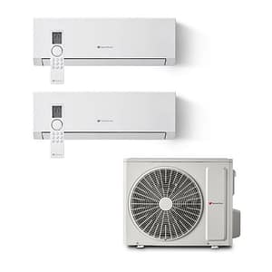 Multisplit 2X1 Saunier Duval VivAir Max SDH1-050MNA2O: SDHP1- 025SNWI (x2) R32 + Instalación