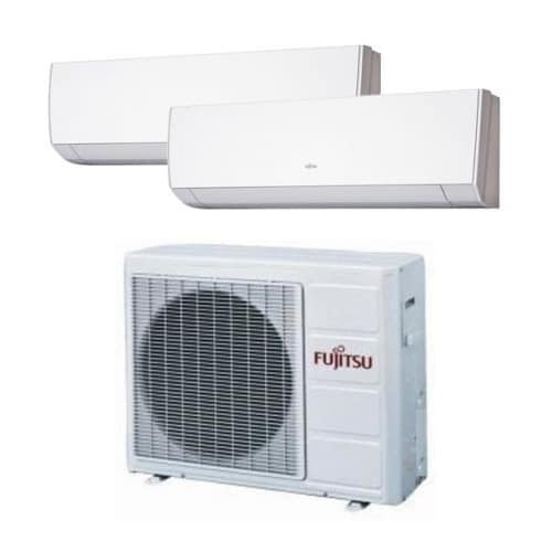 Multisplit 2X1 Fujitsu AOY50M2-KB: ASY25MI-KN (X2) R32 + Instalación