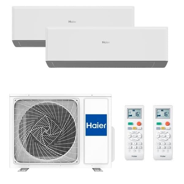 Multisplit 2×1 Haier 2U40S2SM1FA + GEOS+ 25 + GEOS+ 25