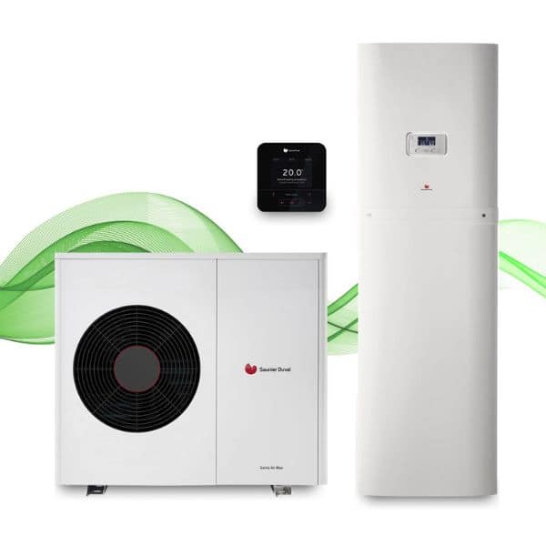 Bomba de Calor Aerotermia Saunier Duval - Pack Genia Set Max con MiPro Sense + Deposito 190L