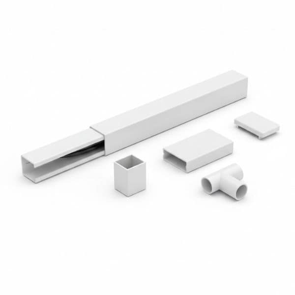 Canaleta de alimentacion electrica