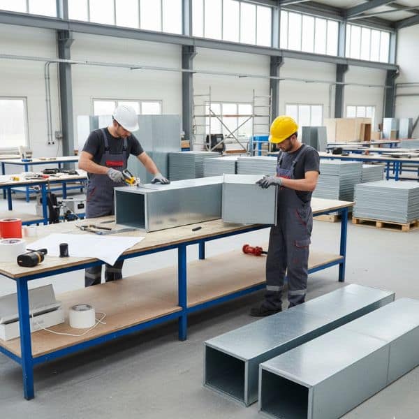 fabricación y montaje de conductos Climaver Plus