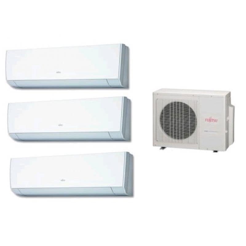 MultiSplit 3X1 Fujitsu AOY71M3-KB: ASY25MI-KN (x3) R32 + Instalación - Imagen 2