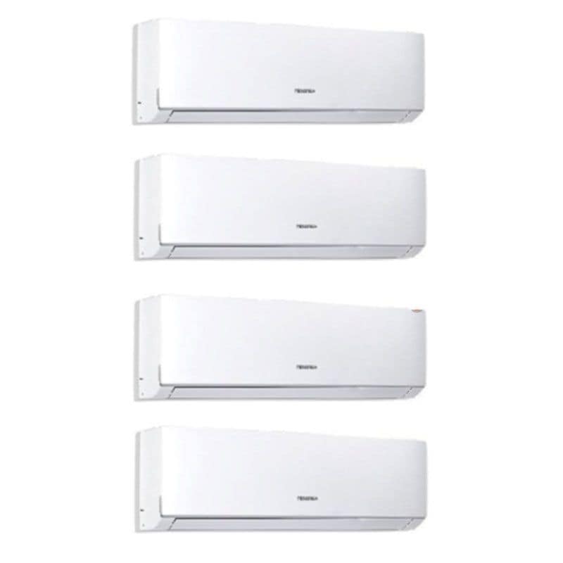 MultiSplit 4X1 Hisense 4AMW81U4RJC: CF25YR4B (x3) + CF35MR0B R32 + Instalación