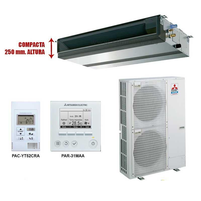 Conductos Mitsubishi MSPEZ-140VJA R32 + Instalación - Imagen 2