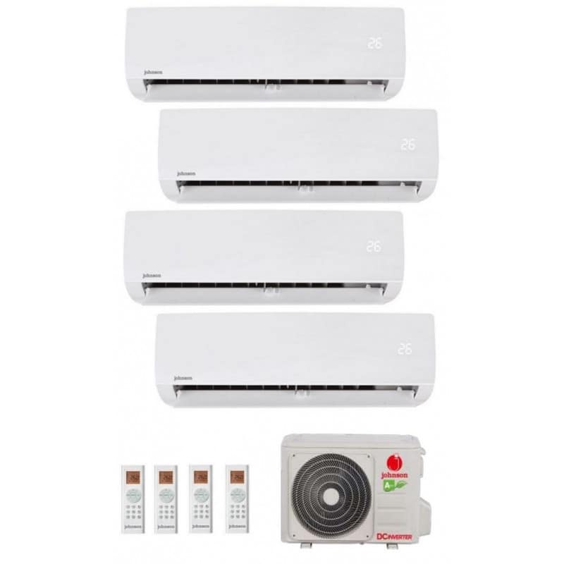 Multisplit 4×1 Johnson J4FM80V2: Montblanc25 (x4) R32 + Instalación